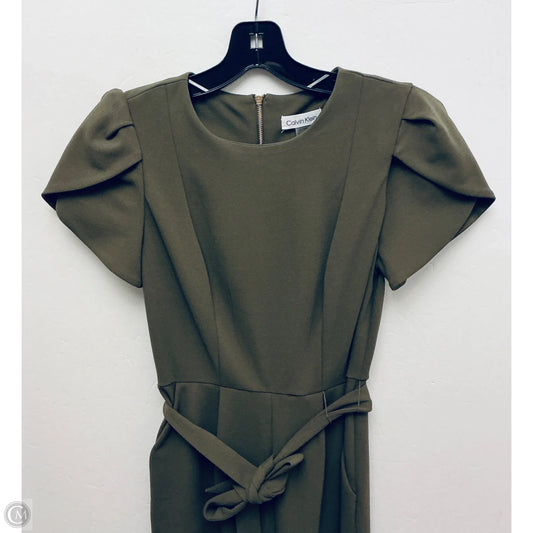 Jumpsuit By Calvin Klein In Green, Size: Xs