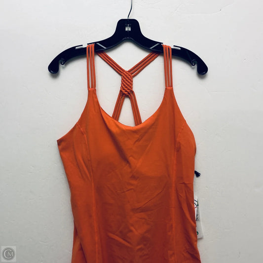 Athletic Dress By Mono B In Orange, Size: Xxl