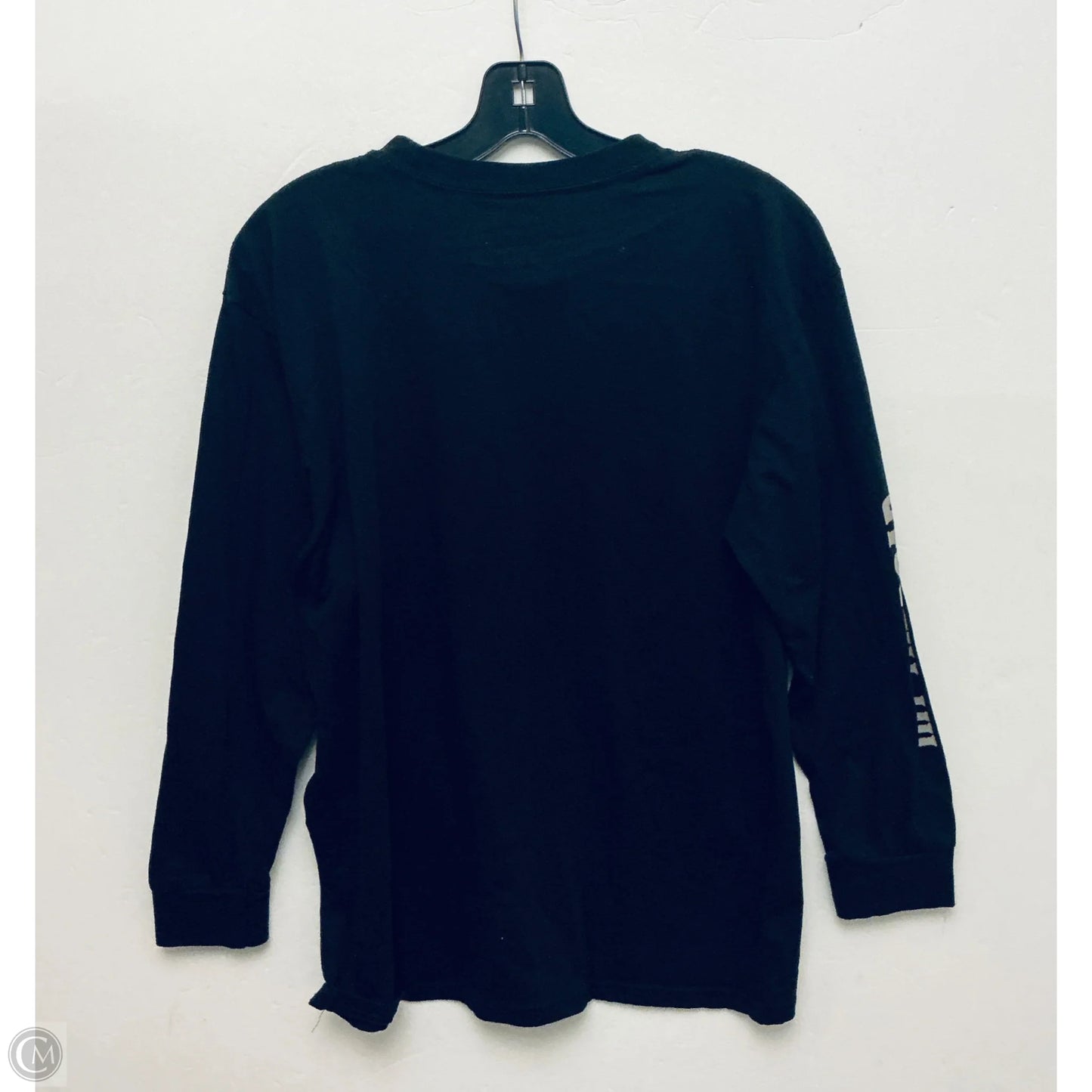 Top Long Sleeve By Clothes Mentor In Black, Size: Xl