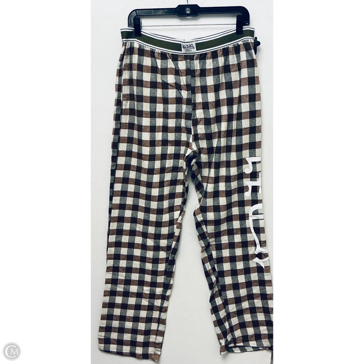 Pajamas 2pc By Clothes Mentor In Plaid Pattern, Size: Xl