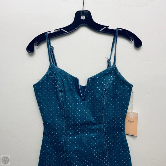 Dress Casual Short By Cmc In Blue Denim, Size: S
