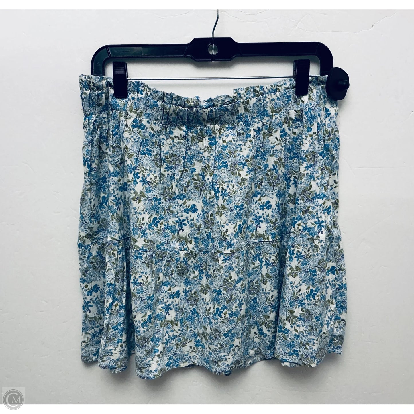 Skirt Mini & Short By Clothes Mentor In Floral Print, Size: Xl