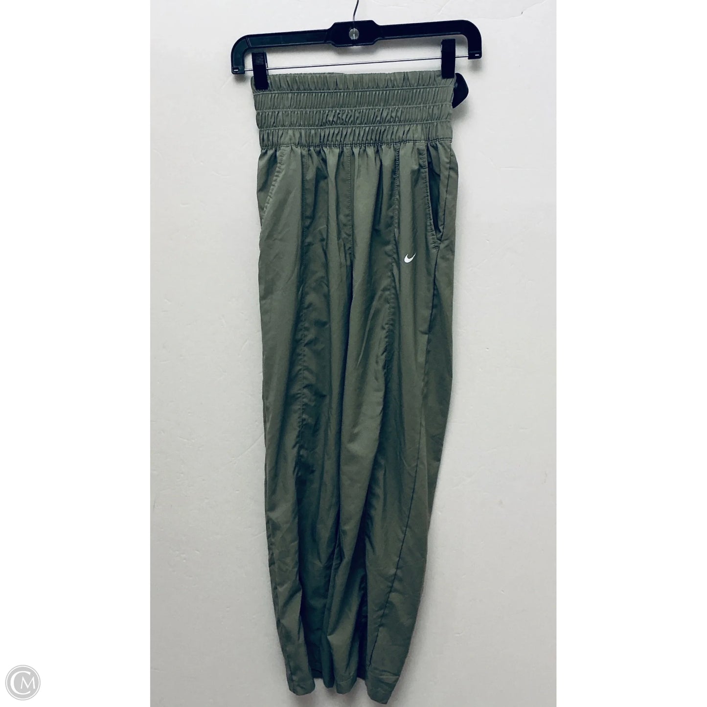 Athletic Pants By Nike In Green, Size: Xs