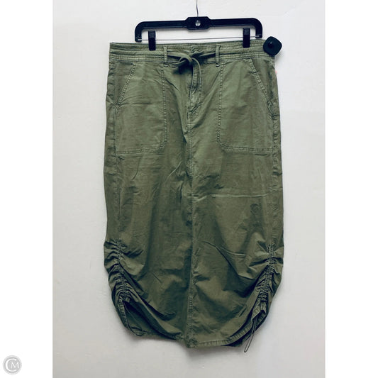 Skirt Maxi By American Eagle In Green, Size: 14
