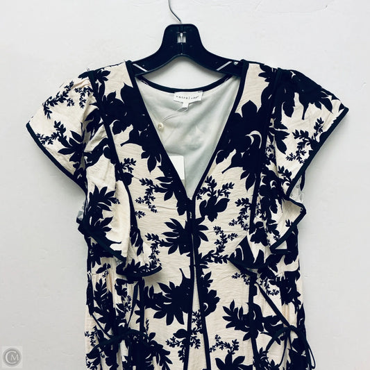 Dress Party Midi By Entro In Black & Cream, Size: Xl