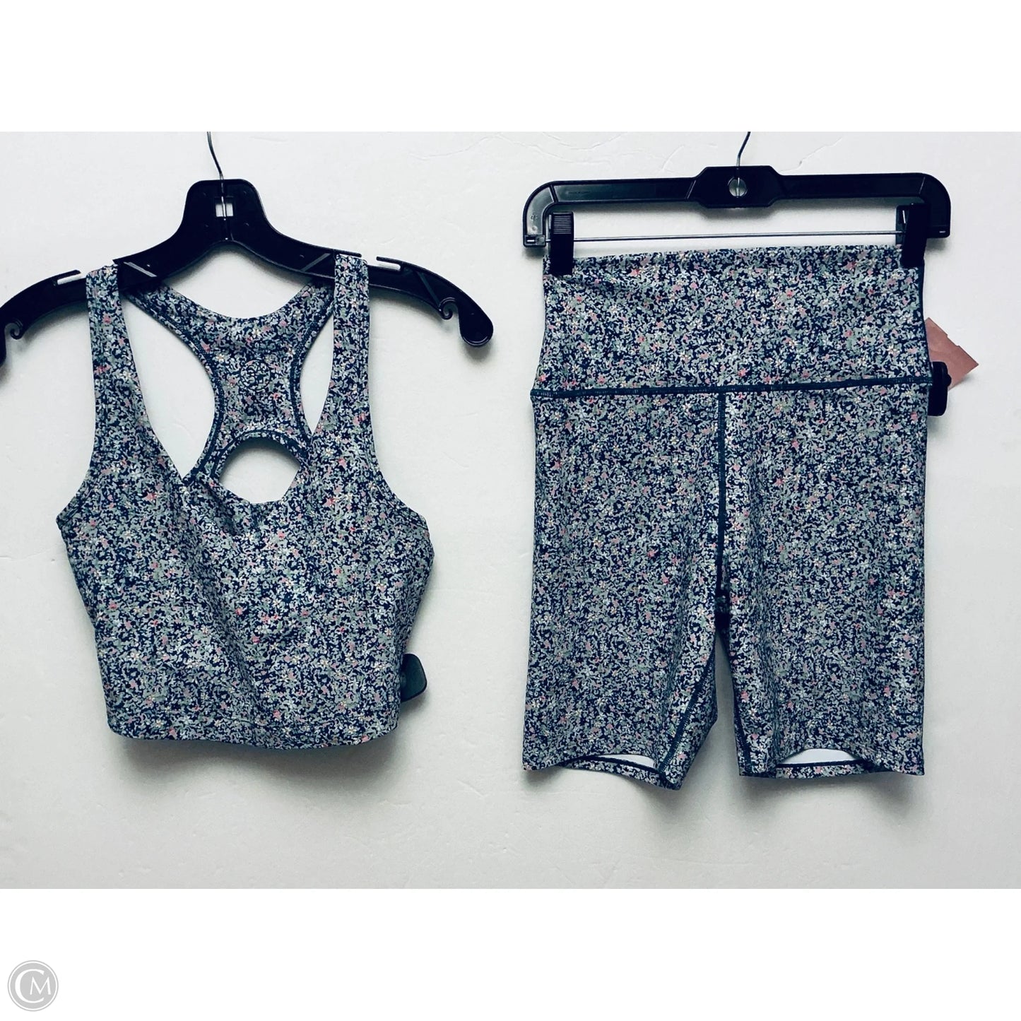 Athletic Shorts 2pc By Sage In Floral Print, Size: M