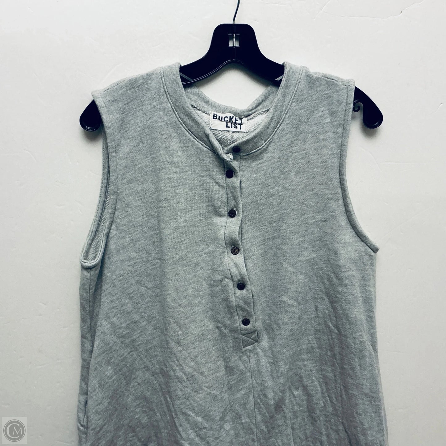 Romper By Bucketlist In Grey, Size: L