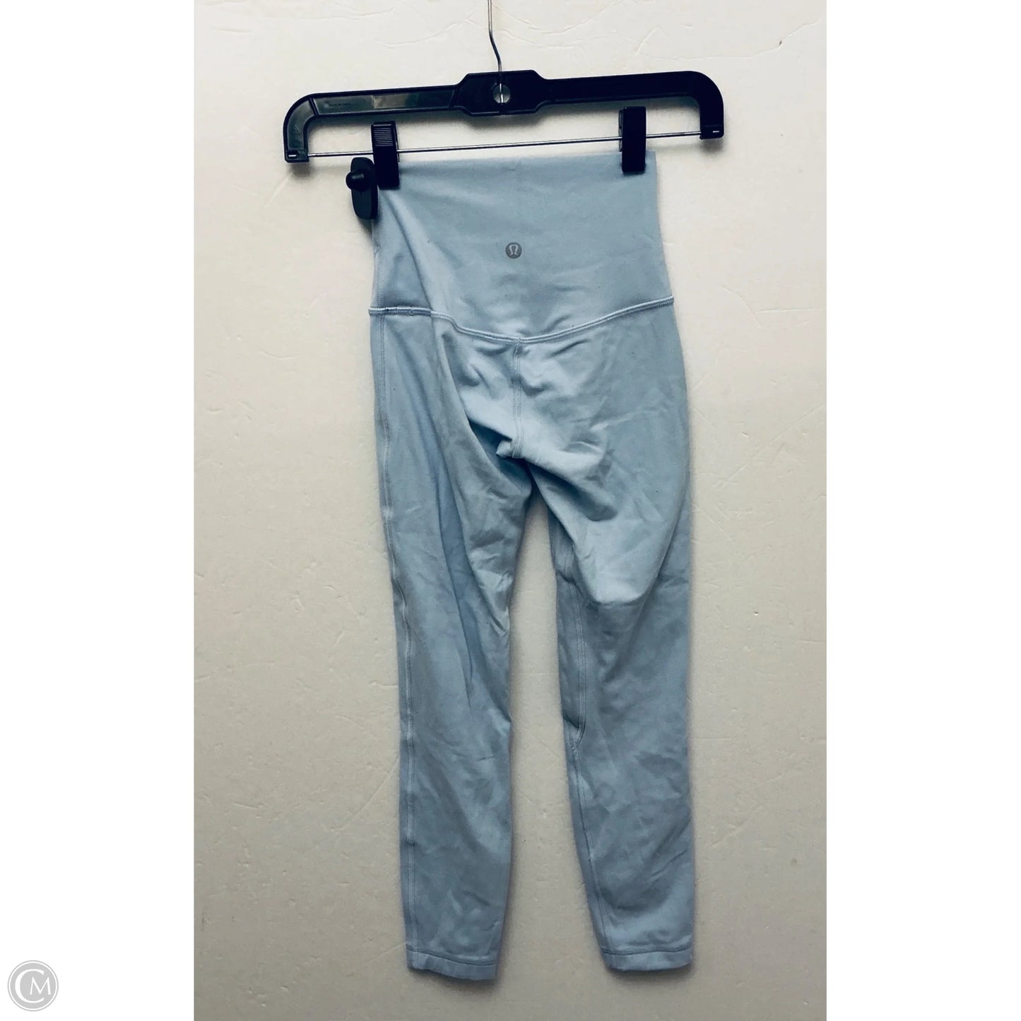 Athletic Leggings By Lululemon In BLUE ,Size: 0