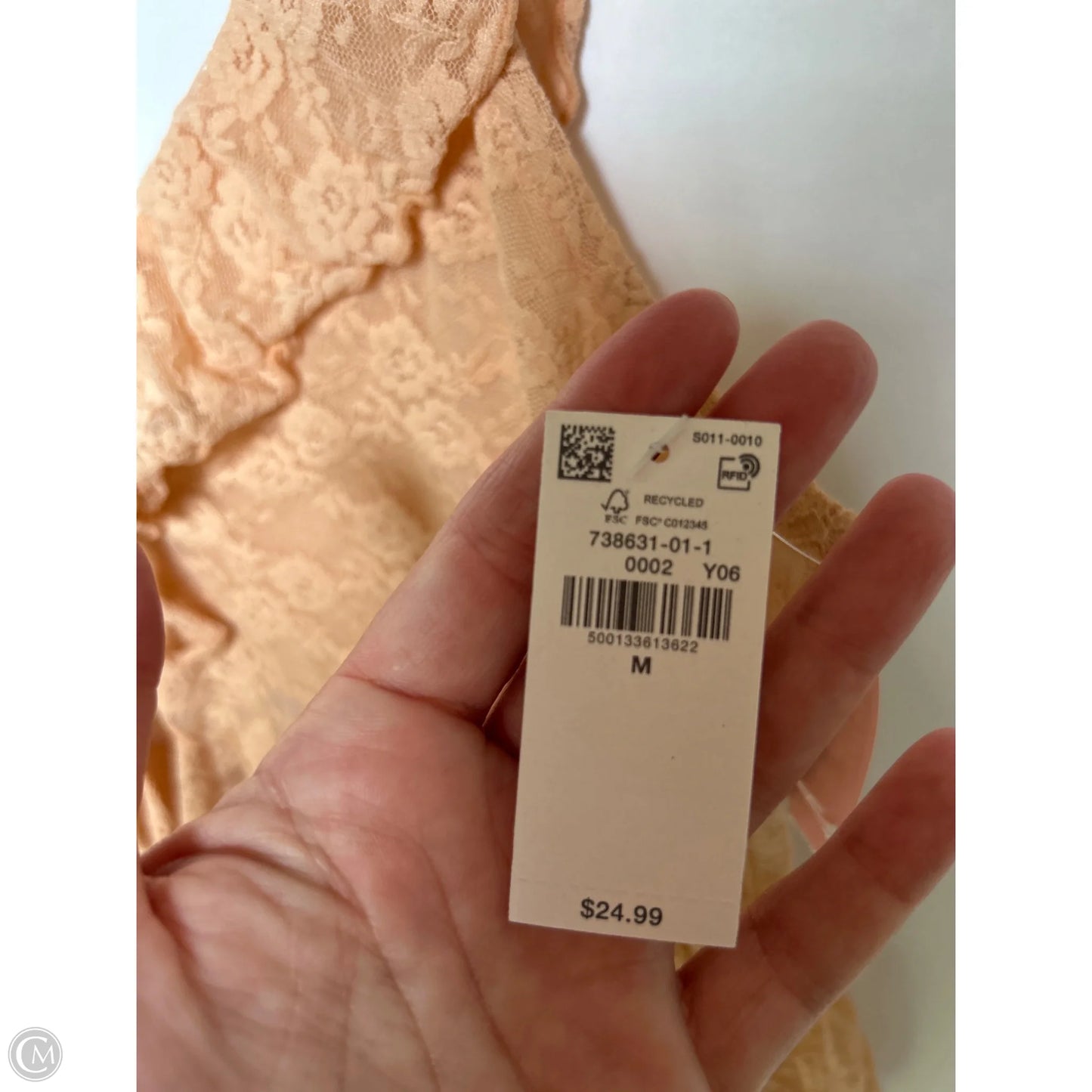 Tank Top By Old Navy In Peach, Size: M