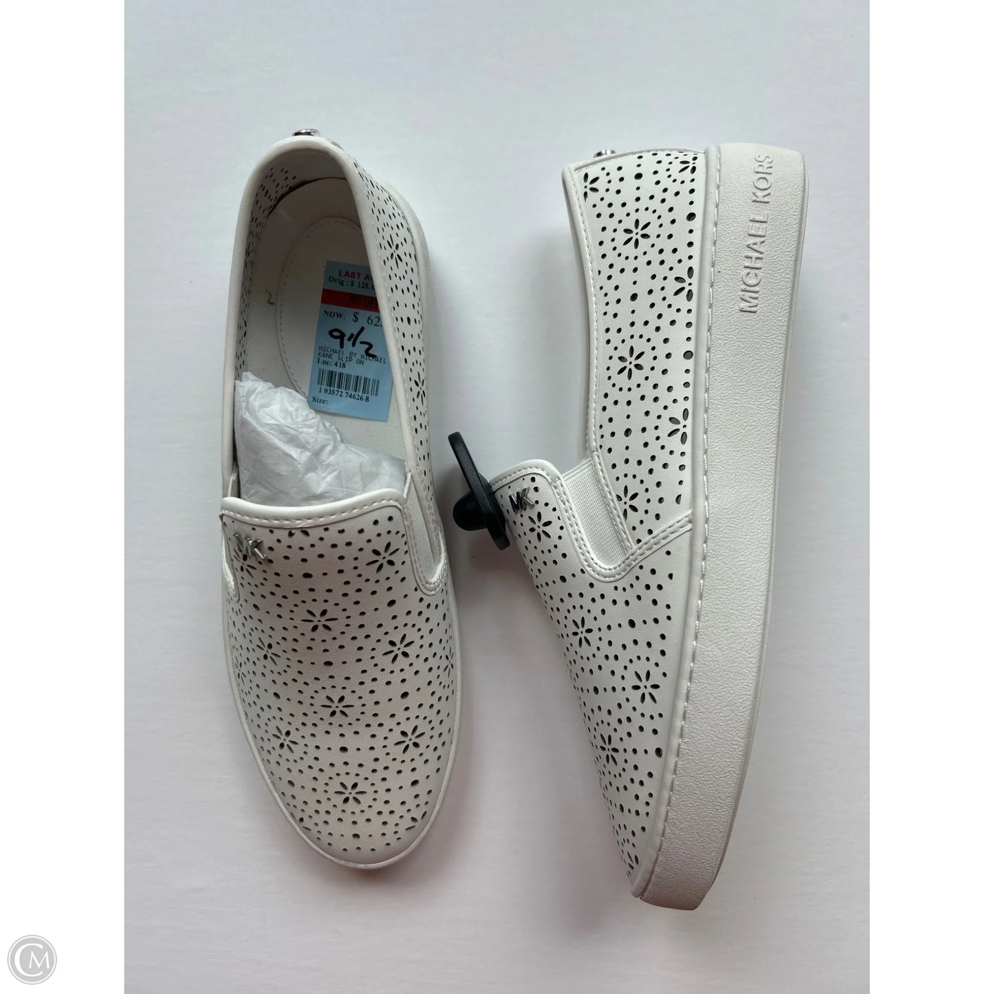 Shoes Flats By Michael By Michael Kors In White, Size: 9.5