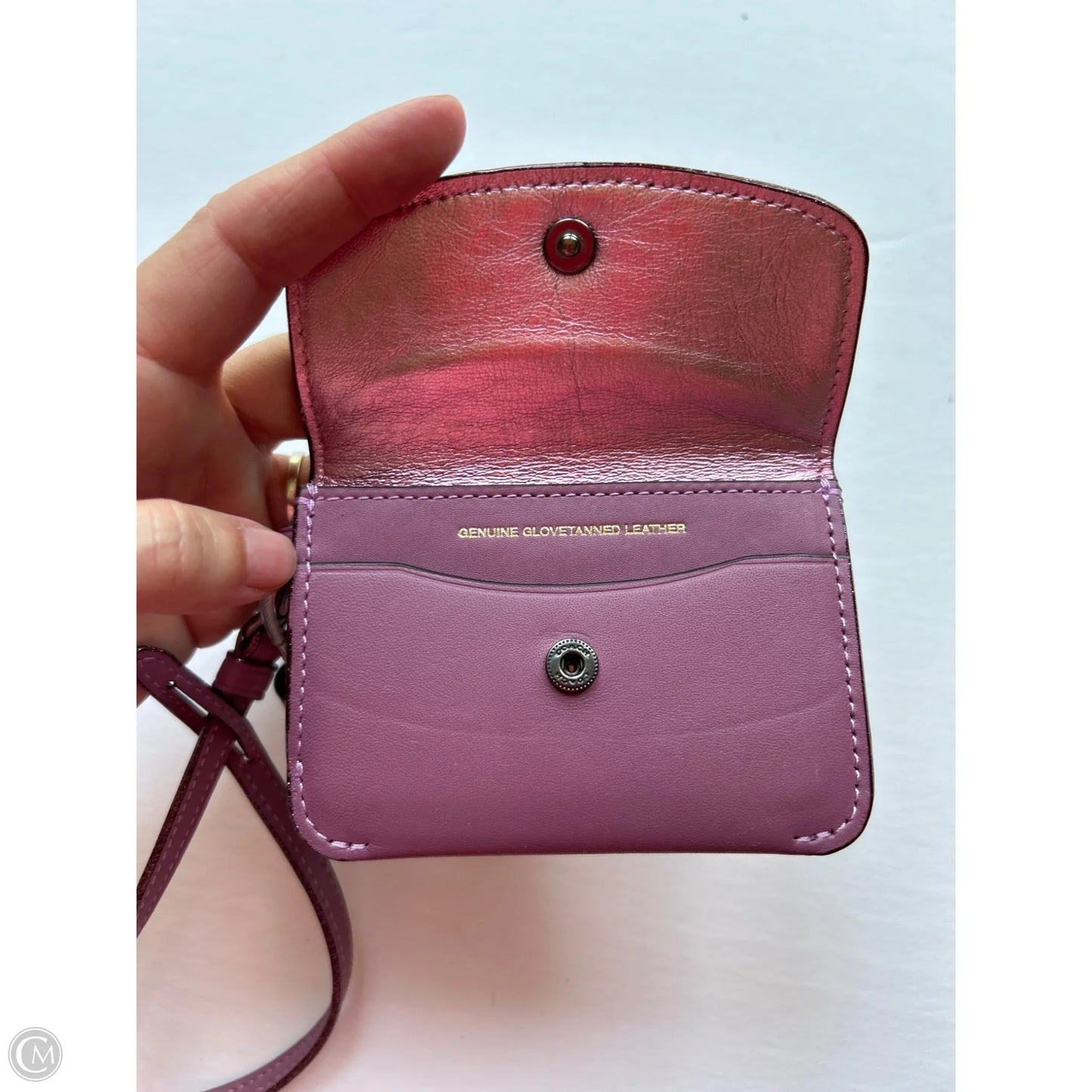 Coin Purse Designer By Coach, Size: Small