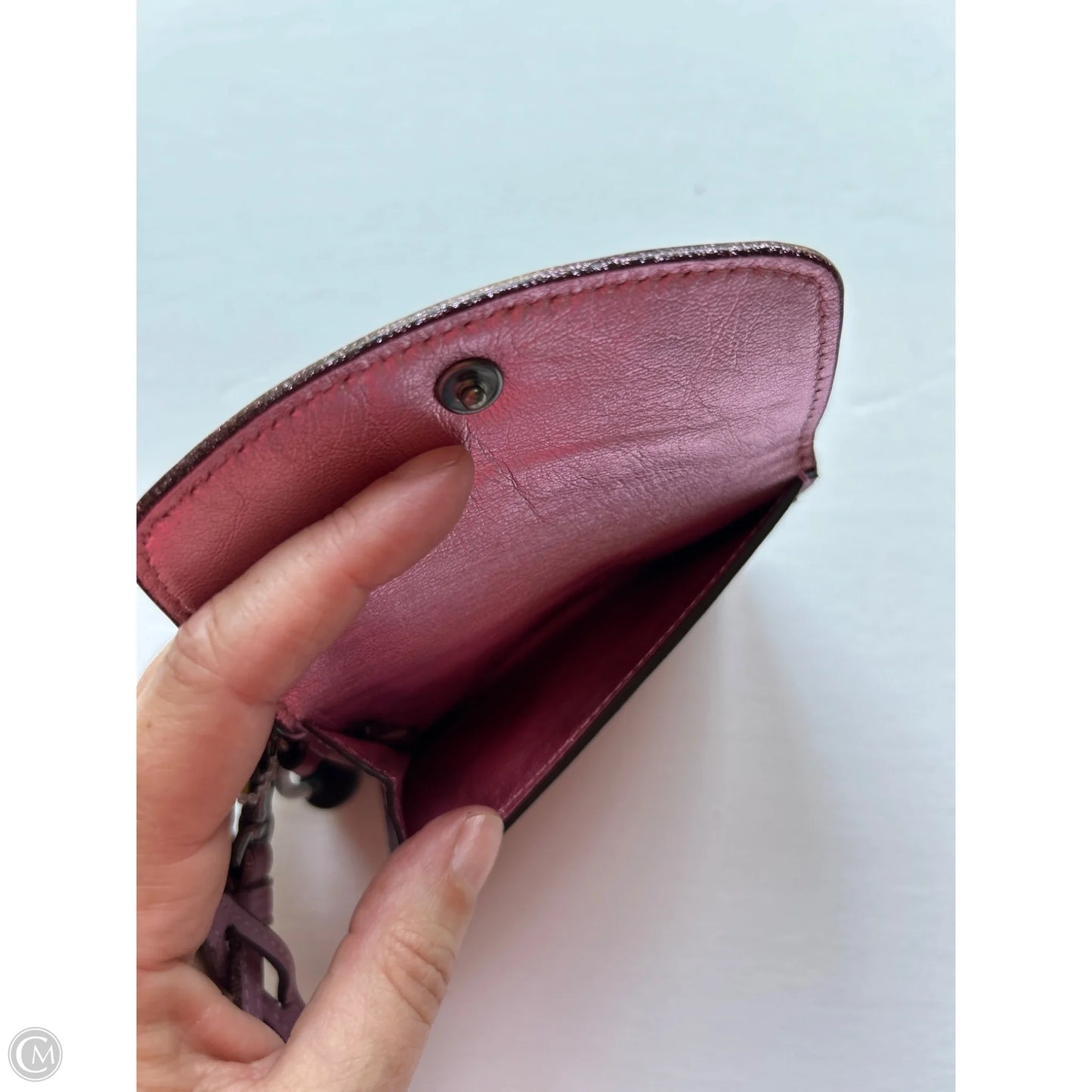 Coin Purse Designer By Coach, Size: Small