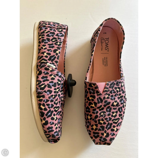 Shoes Flats By Toms In Animal Print, Size: 7
