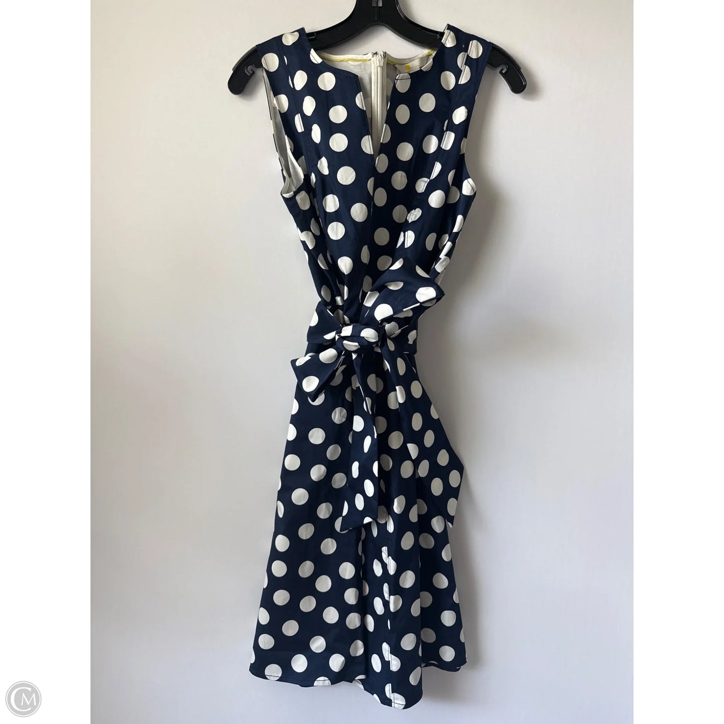 Dress Casual Midi By Boden In Polkadot Pattern, Size: M