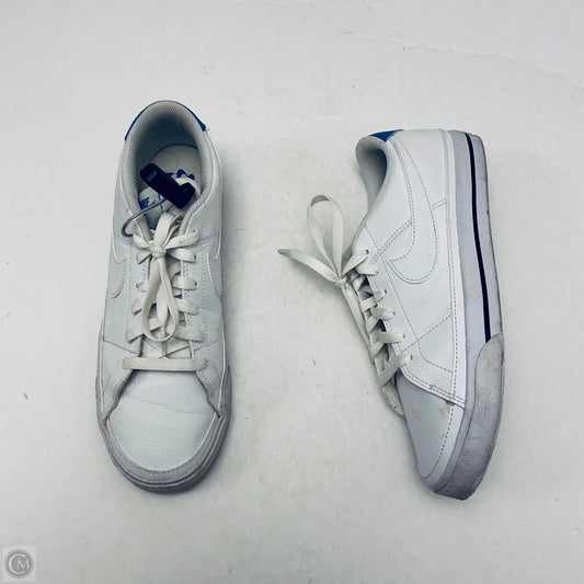 Shoes Sneakers By Nike In White, Size: 8.5