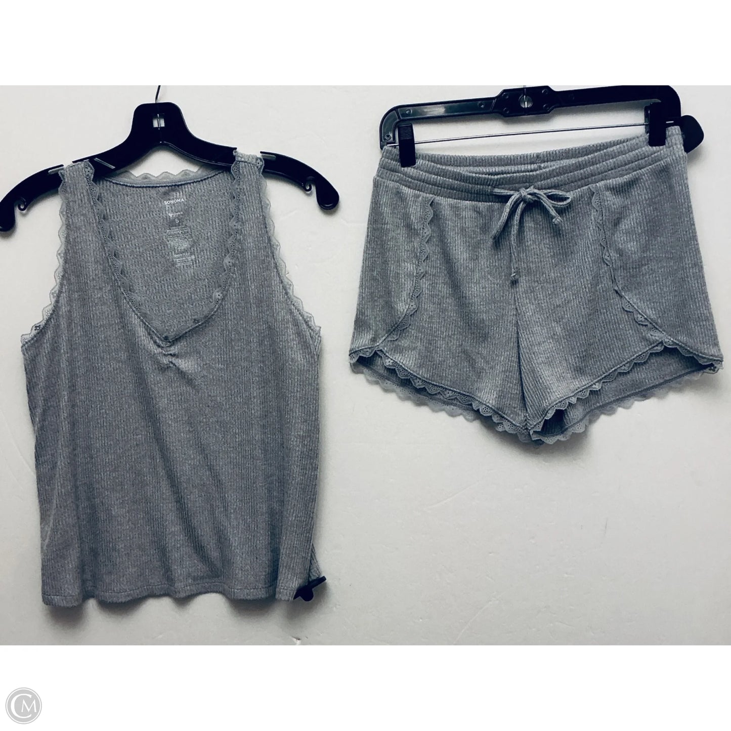 Lounge Set Shorts By Sonoma In Grey, Size: S