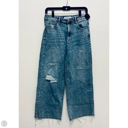Jeans Wide Leg By Hidden In Blue Denim, Size: 8