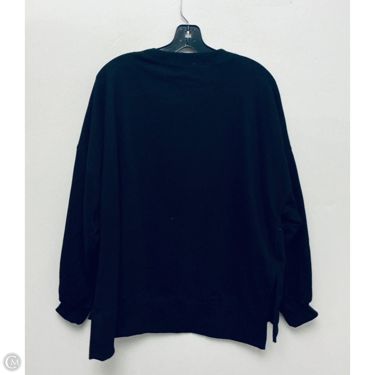 Sweatshirt Crewneck By Peach Love Cream California In Black, Size: L