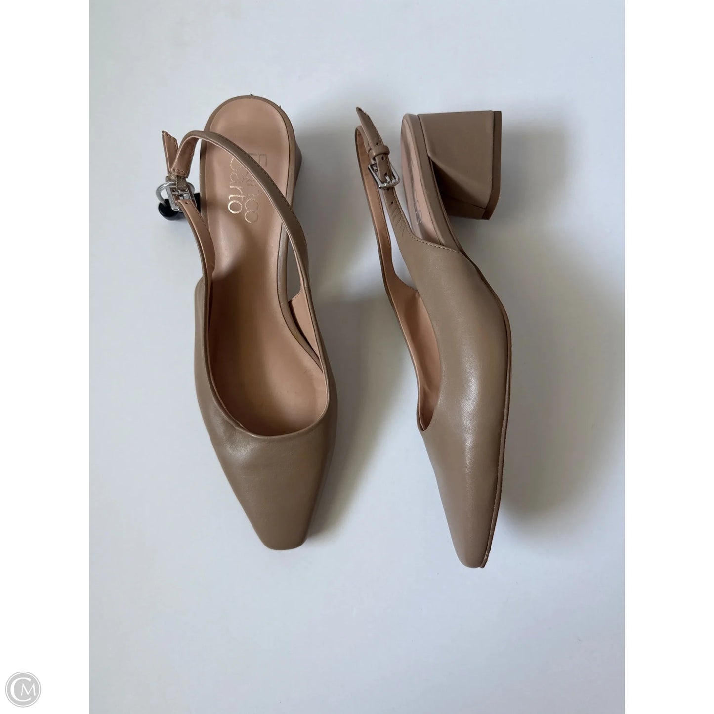 Shoes Heels Block By Franco Sarto In Tan, Size: 9