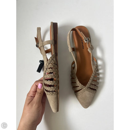 Shoes Flats By Lucky Brand In Tan, Size: 9