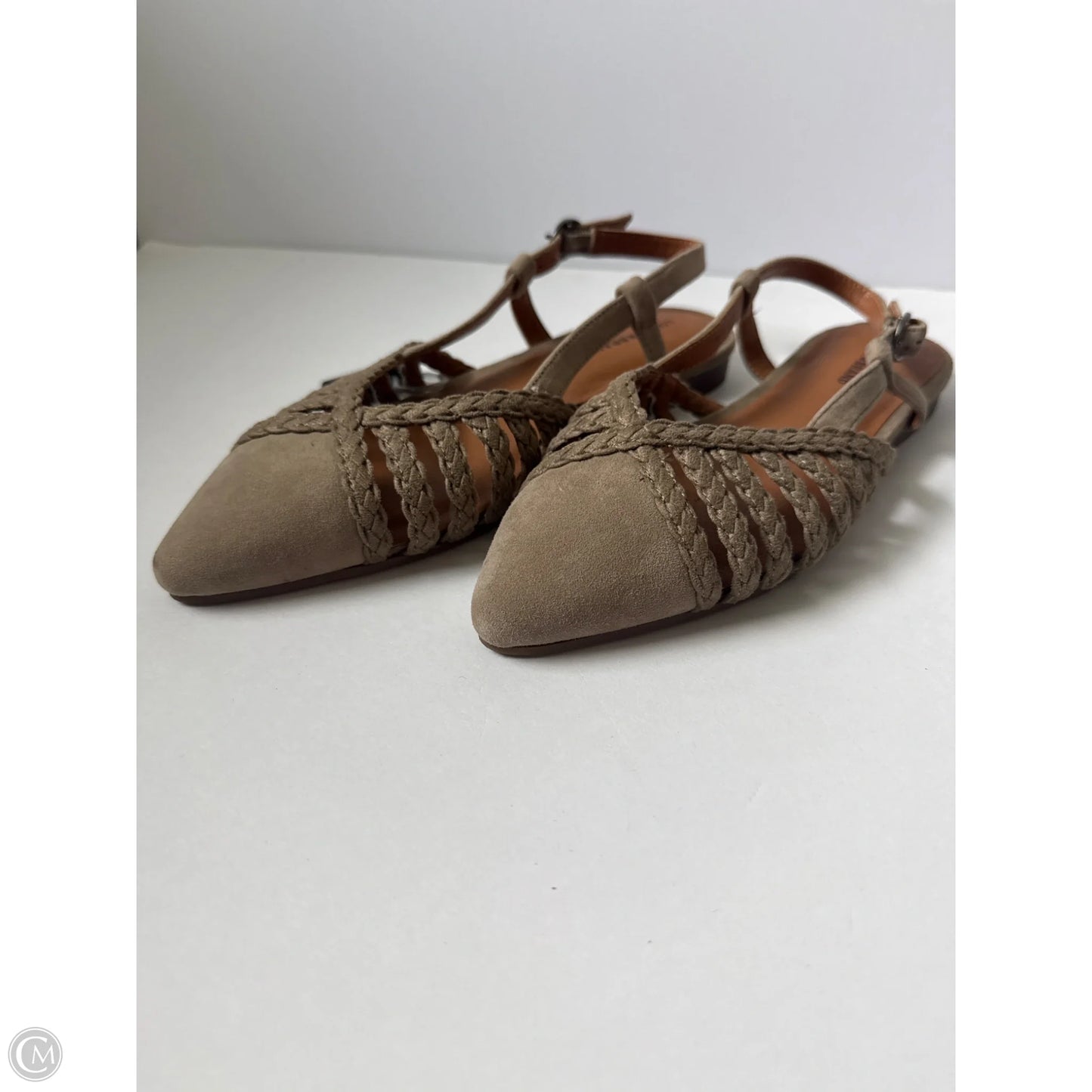 Shoes Flats By Lucky Brand In Tan, Size: 9