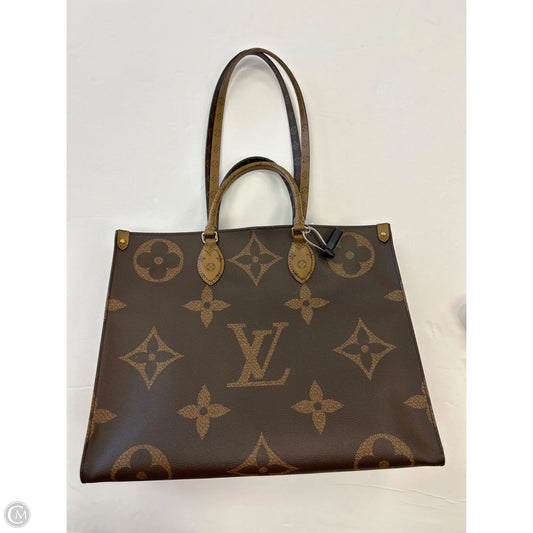 Handbag Luxury Designer By Louis Vuitton, Size: Large