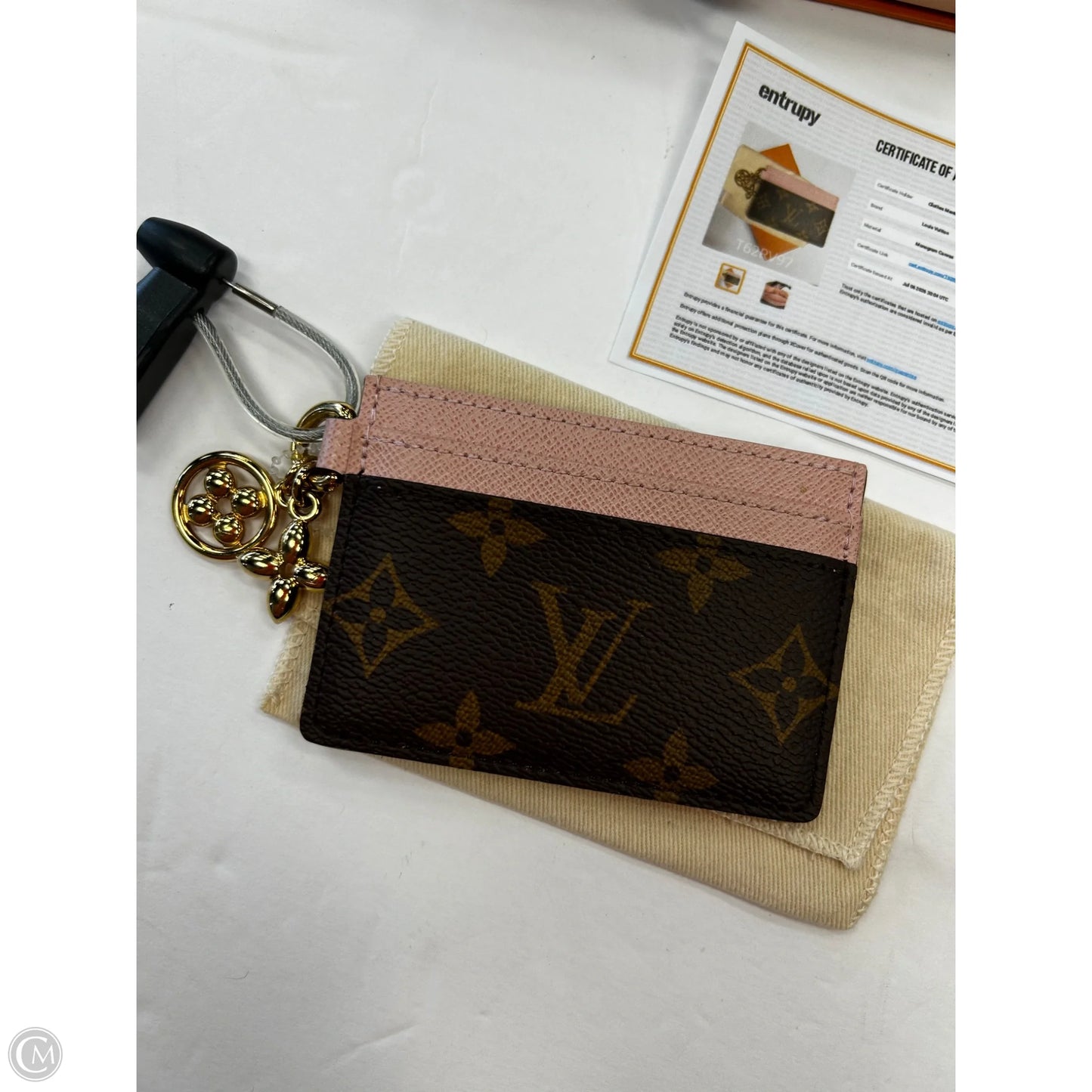 Id/card Holder Luxury Designer By Louis Vuitton