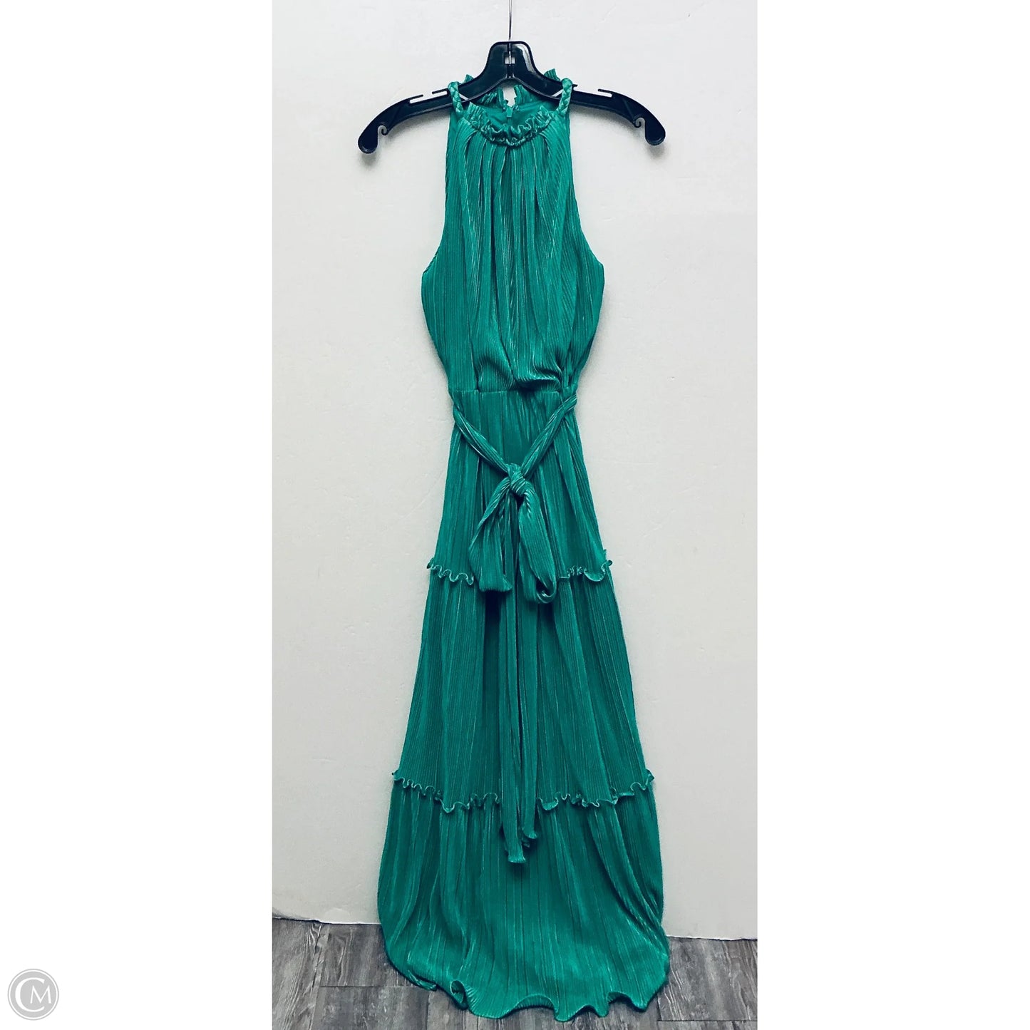 Dress Party Long By Betsy And Adam In Green, Size: 4