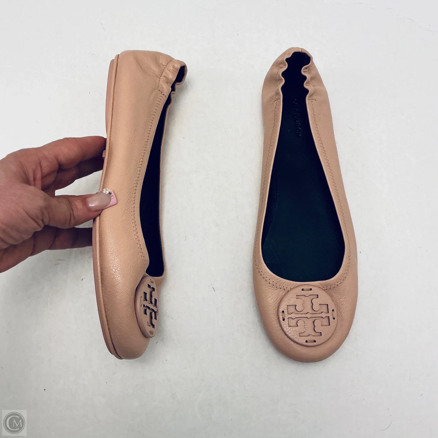 Shoes Designer By Tory Burch In Tan, Size: 10