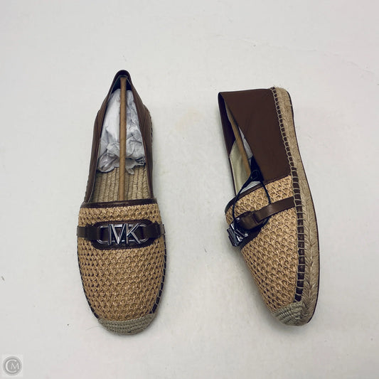 Shoes Designer By Michael Kors In Brown & Tan, Size: 10