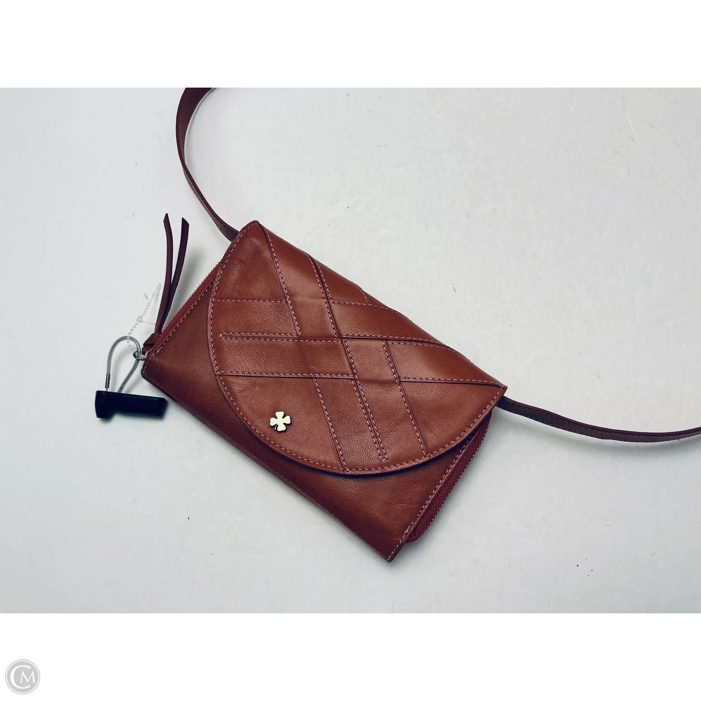 Crossbody Leather By Lucky Brand, Size: Small