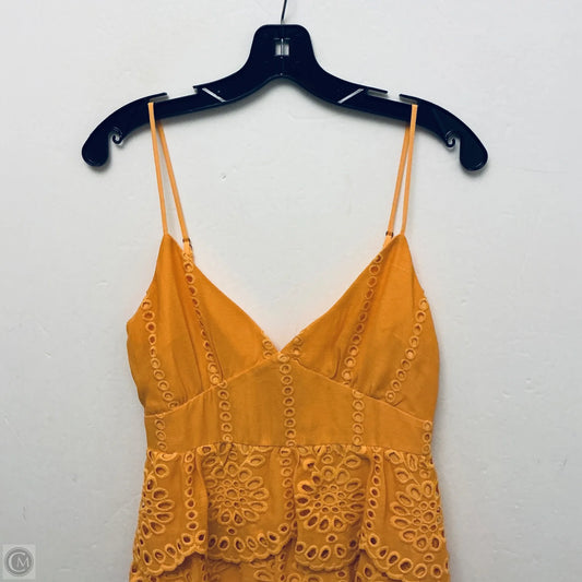 Dress Casual Short By Lovers & Friends In Yellow, Size: S