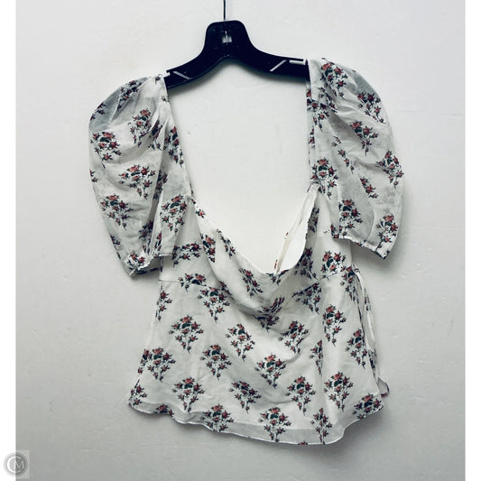 Top Short Sleeve By Clothes Mentor In Floral Print, Size: S