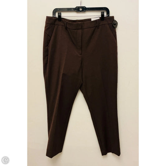 Pants Dress By White House Black Market In Brown, Size: 14