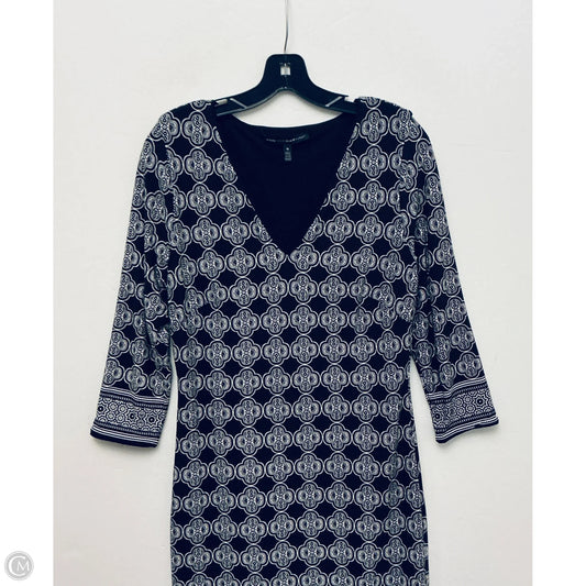 Dress Work By White House Black Market In Black & White, Size: M