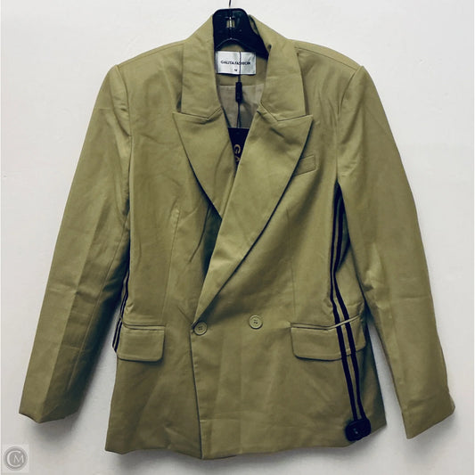 Blazer By Clothes Mentor In Green, Size: M