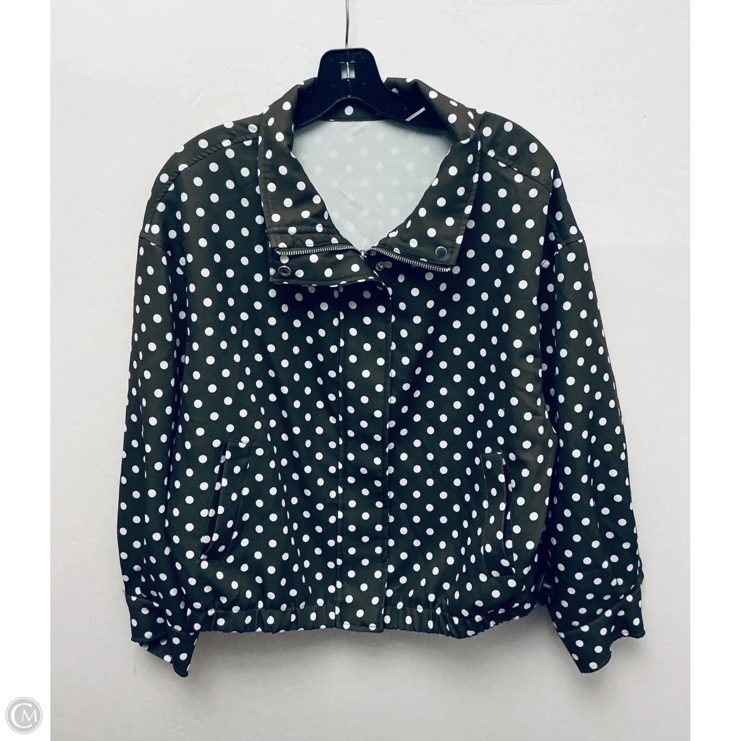 Jacket Other By Clothes Mentor In Polkadot Pattern, Size: M