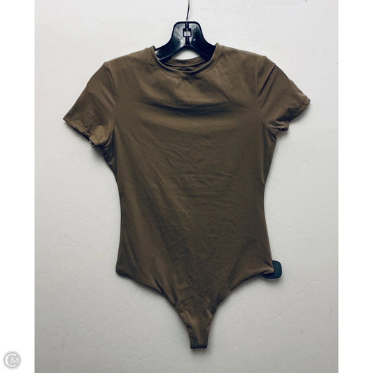 Bodysuit By Clothes Mentor In Brown, Size: M
