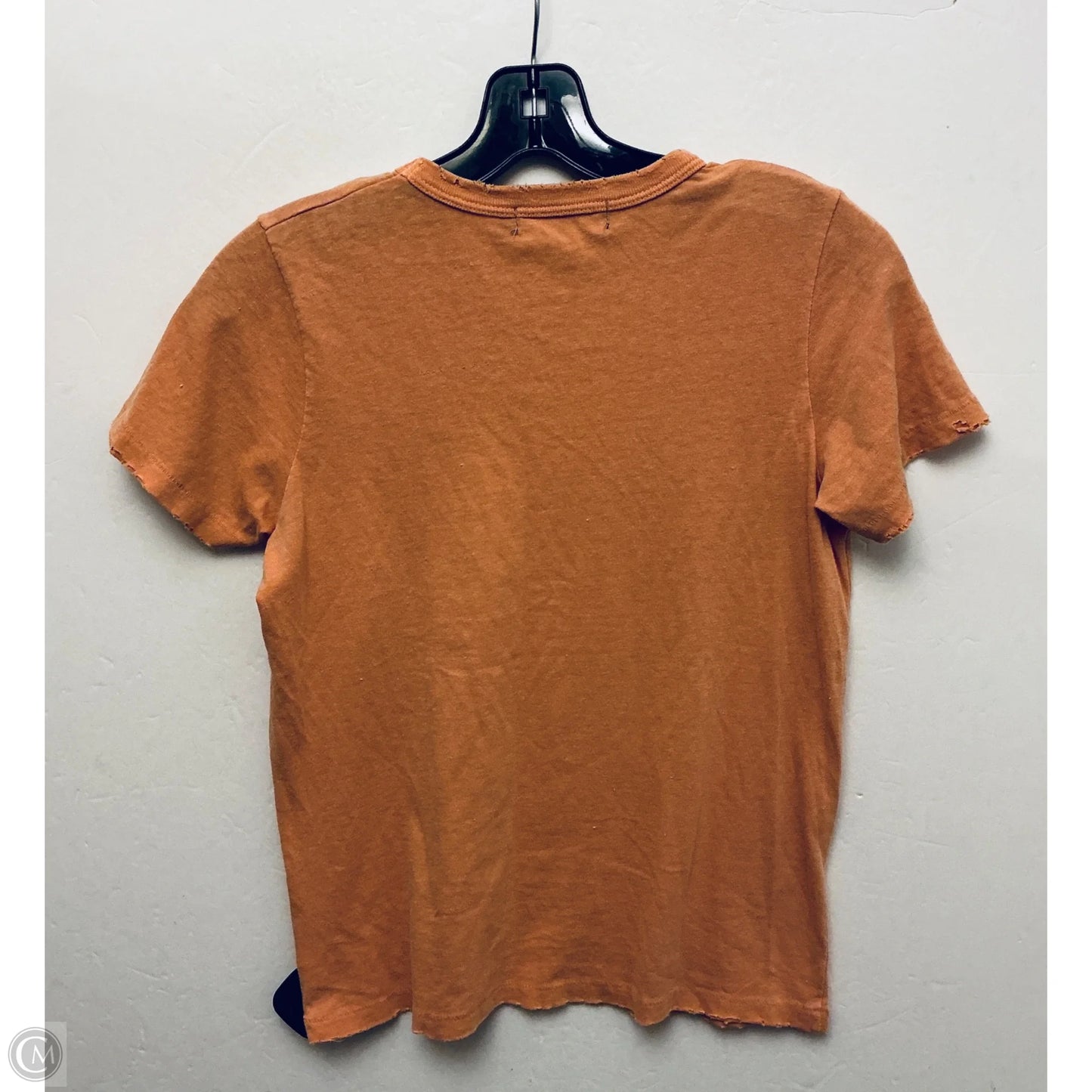 Top Short Sleeve Basic By Junk Food In Orange, Size: M