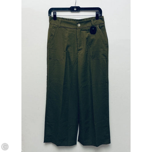 Pants Wide Leg By Clothes Mentor In Green, Size: L