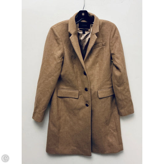 Coat Peacoat By J. Crew In Tan, Size: M