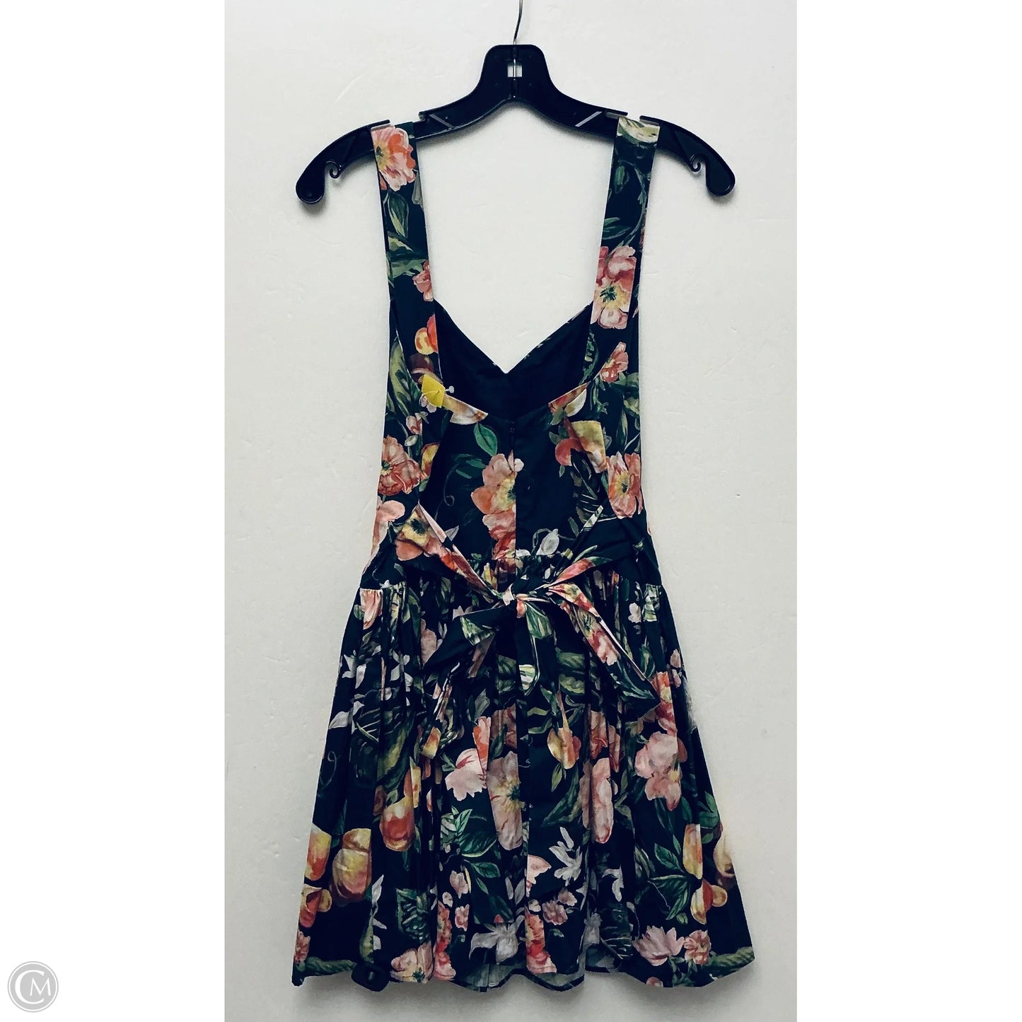 Dress Casual Midi By H&m In Green, Size: M