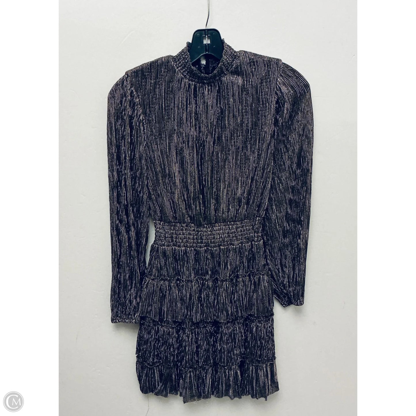 Dress Party Midi By 1.state In Bronze, Size: Xs