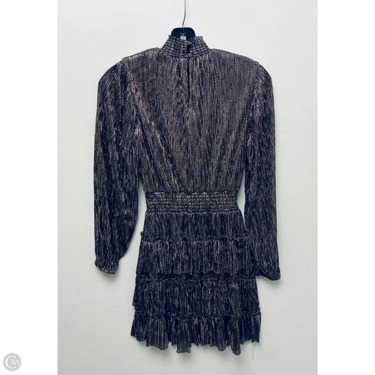 Dress Party Midi By 1.state In Bronze, Size: Xs