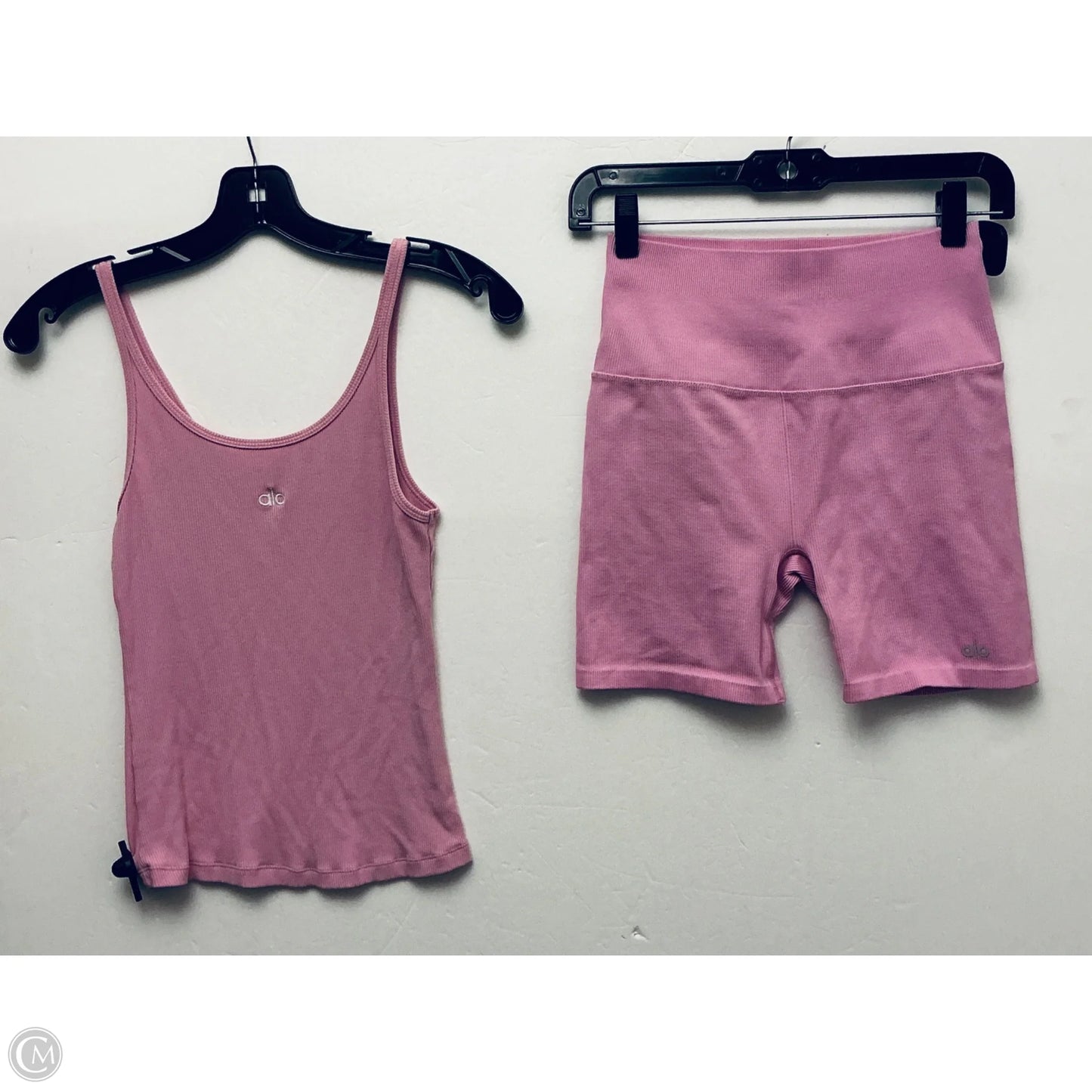 Athletic Shorts 2pc By Alo In Pink, Size: S