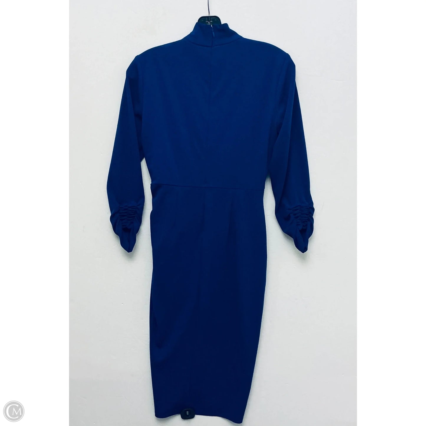 Dress Work By Tahari In Blue, Size: 4