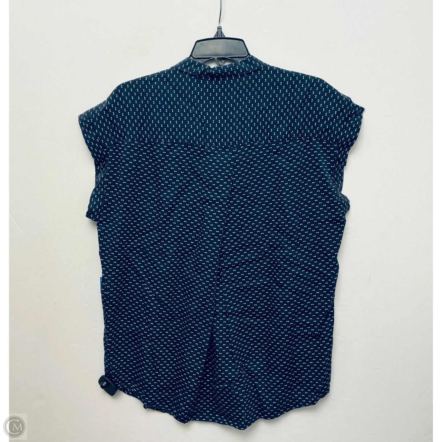 Top Short Sleeve By Jachs Girlfirend In Navy, Size: L