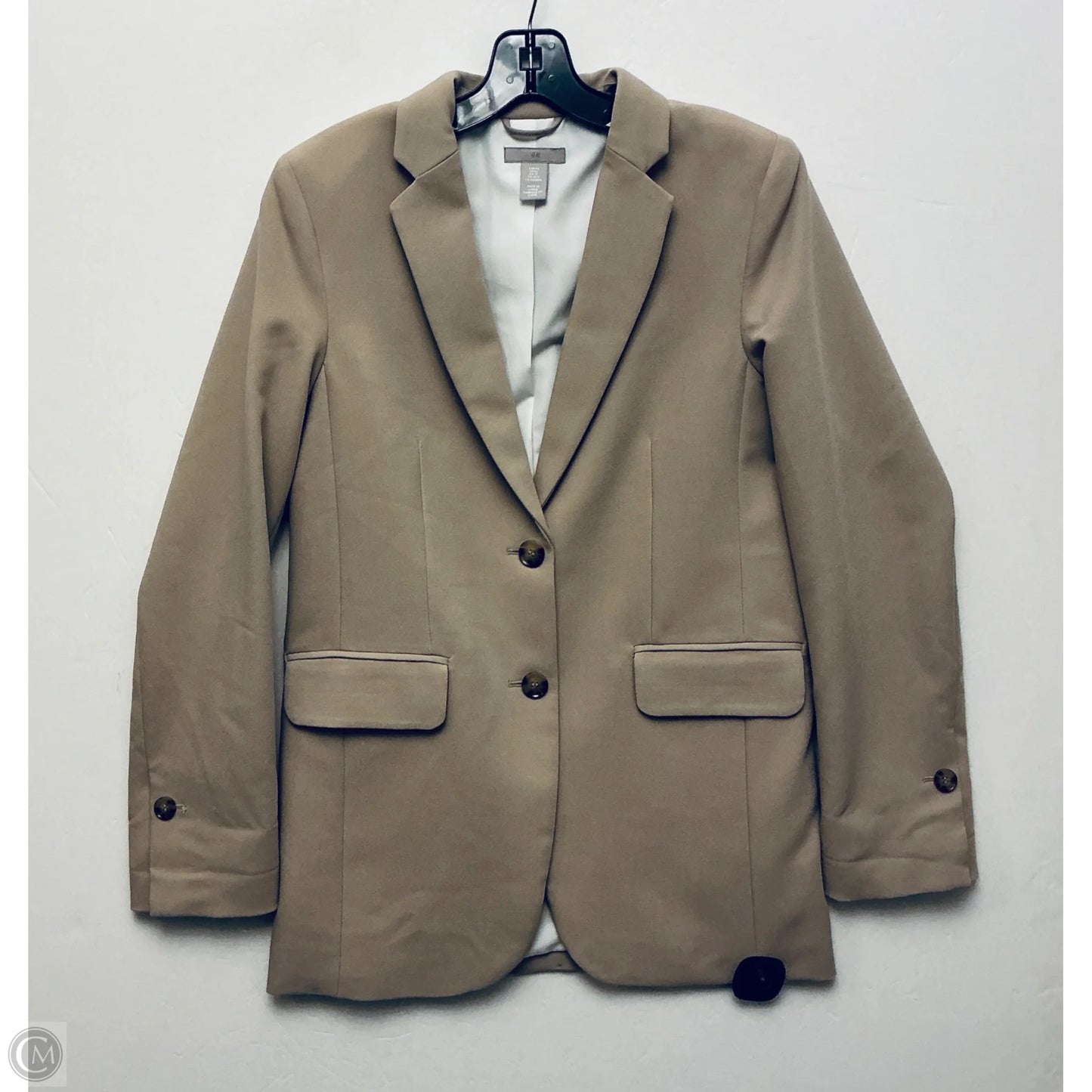 Blazer By H&m In Tan, Size: Xs