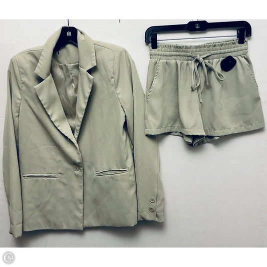 Shorts Set By Cme In Green, Size: S