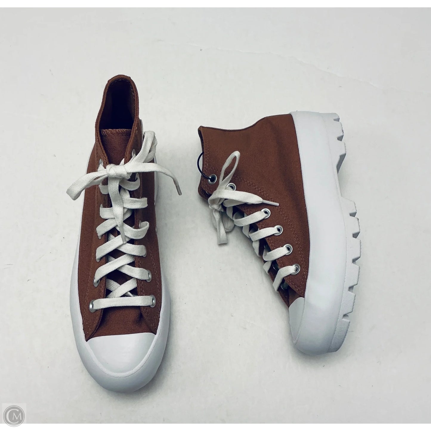 Shoes Sneakers Platform By Converse In Brown, Size: 7.5